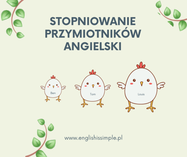 Stopniowanie Przymiotników W Języku Angielskim - ENGLISH IS SIMPLE