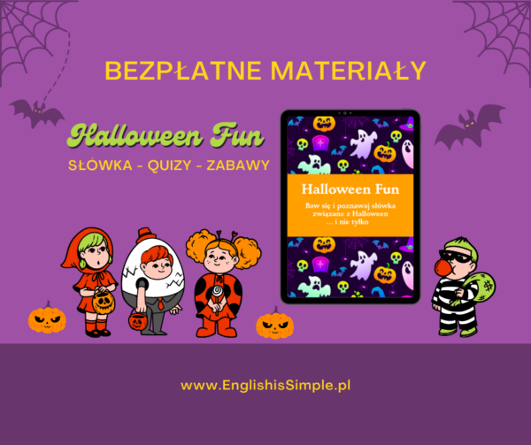 Halloween po angielsku dla dzieci - ENGLISH IS SIMPLE