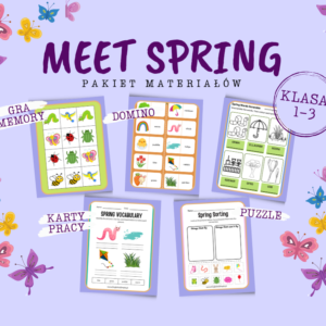 wiosna angielski dla dzieci słowa związane z wiosną po angielsku